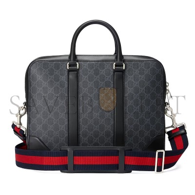 GUCCI GG BLACK BRIEFCASE 474135 (36*28*7cm)
